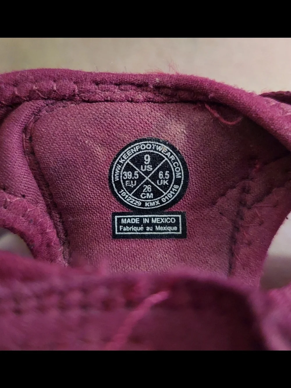 KEEN Women's Wine/Burgundy Sport Sandals
